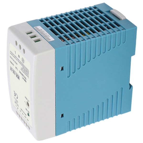 BERM DinRail Switching Strømforsyning MDR10024 Output 100W/24V/1.3A Input 100240VAC