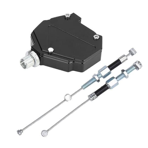 Koblingsøkonomisator Aluminiumlegering Universal Modifikation til Motorcykler og ATV'er Sort