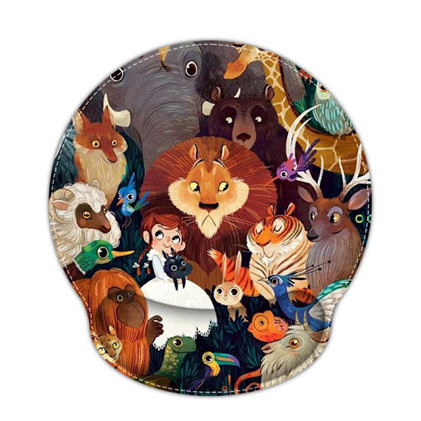 En bit (Animal Paradise, ca 23*25,5*2cm) handledsstöd Mus