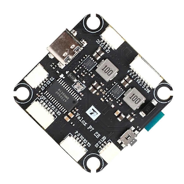 30.5x30.5mm TMotor Velox F7 SE Flight Controller Trådløs Bluetooth 128M Blackbox 5V 10V BEC Støtte