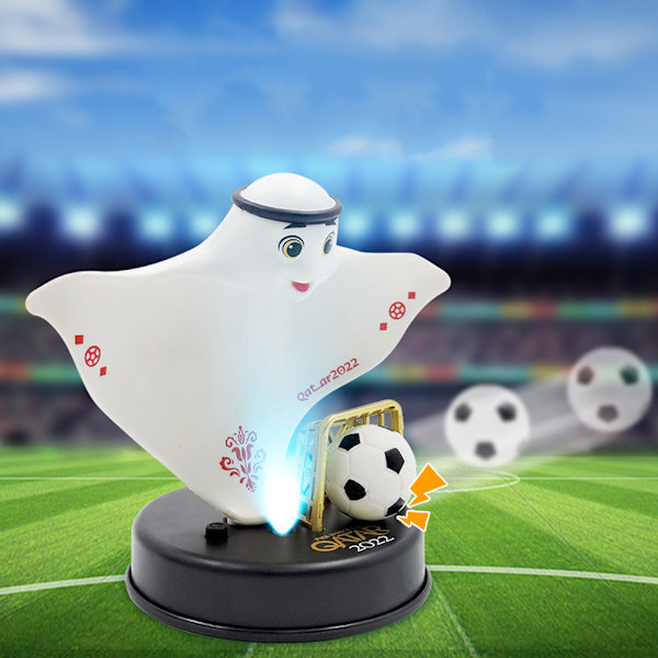 2022 VM Stand, Qatar VM Fodboldmaskot Skrivebordsdekoration
