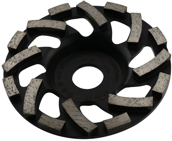 Diamantslipskiva av professionell kvalitet 125 x 22,2 mm
