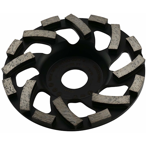 ##/Professionell diamantslipdisk av hög kvalitet 125 x 22,2 mm##/