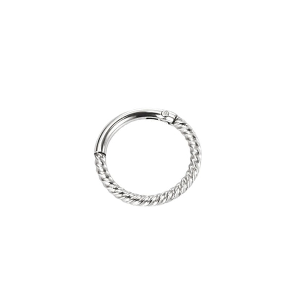 Nenärenkaat 8mm Saumattomat Saranoitu Huuli Clicker Tragus Helix Daith Ri