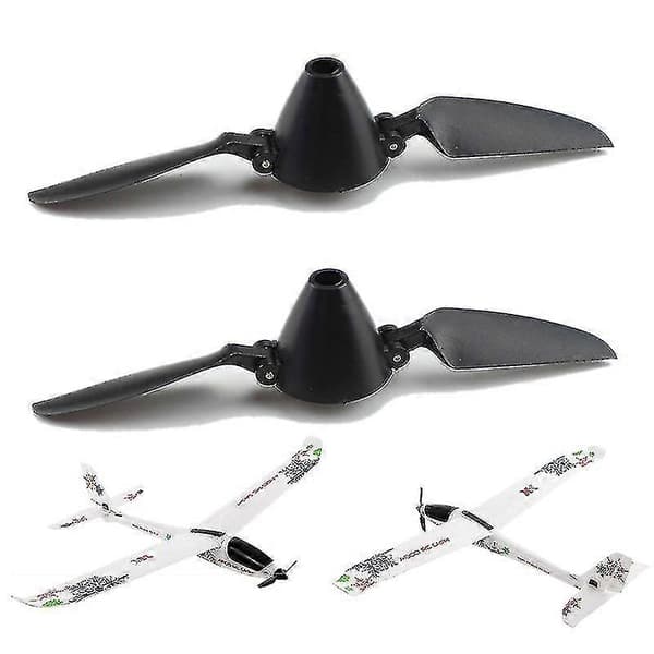 2 stk Xk A800.0006 Propeller Folding Blades For Xk A800 Rc Fly Fixed Wing Glider Oppgradering Reservedeler