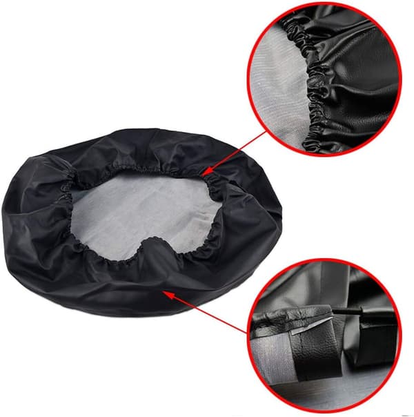 ##/16\" Tums Reservdäcksskydd Hjulskydd för Alla Diametrar (76cm-79cm##/