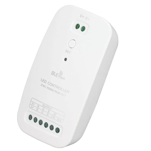 LED-kontroller DC9V24V Bluetooth Mesh RGB CCT 2 i 1 Automatisk Sändning Stabil Signal för Hem Hotell Garage
