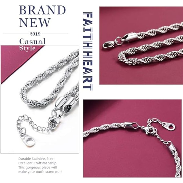 Women's Ankle Chain, Stainless Steel Plated Foot Bracelet, Figaro