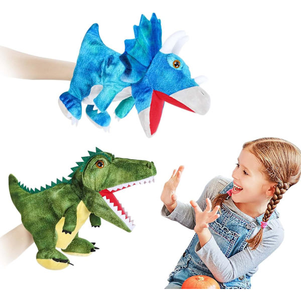 Käsi Nukkeja Lapsille, Dinosaurukset Pehmolelut, Täytetyt Eläimet Plus