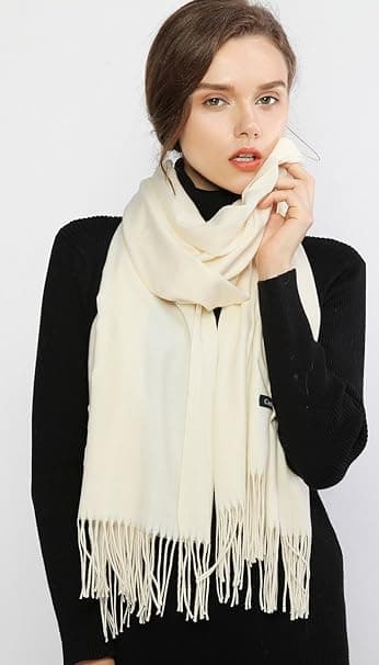 ##/Vintervarm Pashmina-sjal för kvinnor och män - Lång, stor och mjuk##/