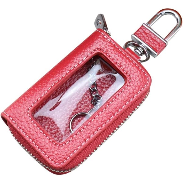 Car Key Case, Wallet Leather Key Case Car Key Cases with Zipper K