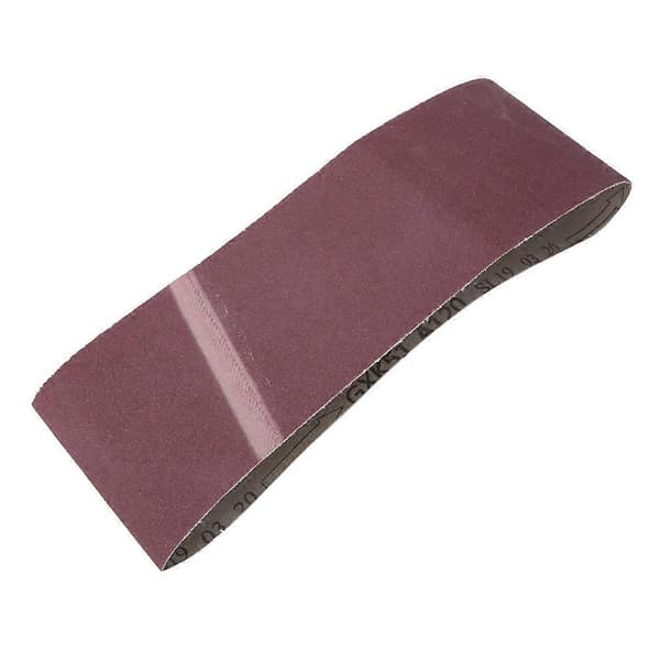 10 stk. 610x100 mm slibebånd aluminiumoxid slibebånd til træmøbler hardware (40#)
