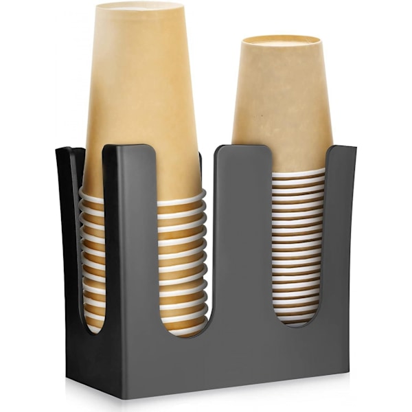 Kaffetillbehör set förvaringslåda kaffekopp dispenser