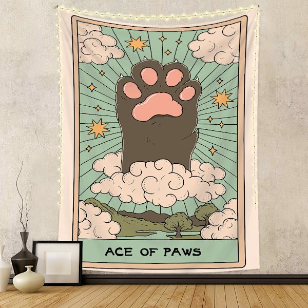 ##/150×200cm Katte-Tapet - Kattepote, Tapet til væggen##/