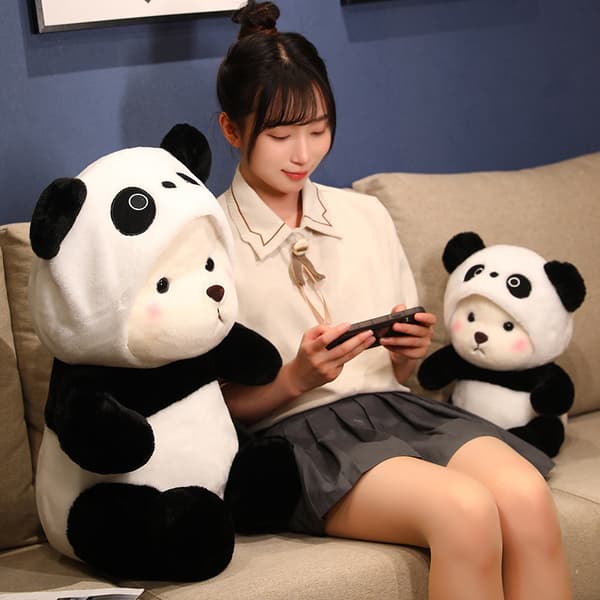 45 cm, Panda-nukke, simulaatio pehmolelu