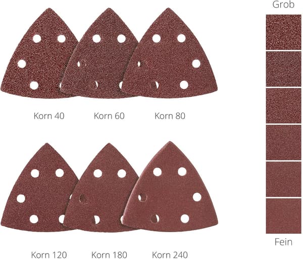 Delta Slipklossar │ 180 stycken │ 6 hål │ 93 x 93 x 93 mm