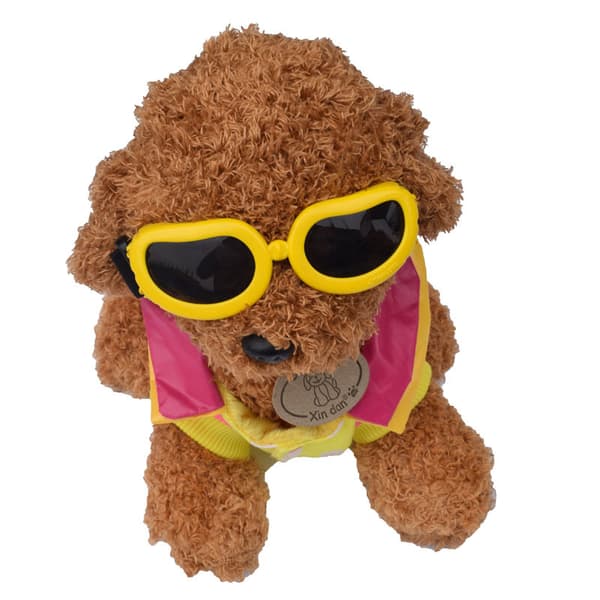 ##/Hundglasögon Djur Solglasögon Vikbara Hundglasögon UV-skydd Solglasögon##/