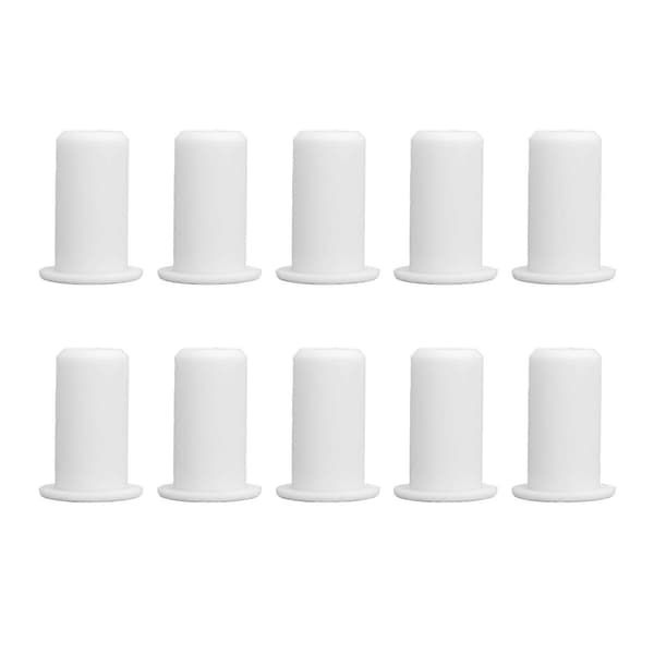 10st Kabelföringssats för Starlink Silikonkabelgenomföringar Väggskydd för Starlink-serien Kabel 19 mm Diameter Vit