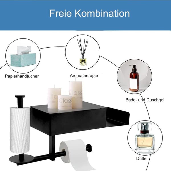 ##/Toalettpapirholder for erstatning av toalettpapirrulle##/