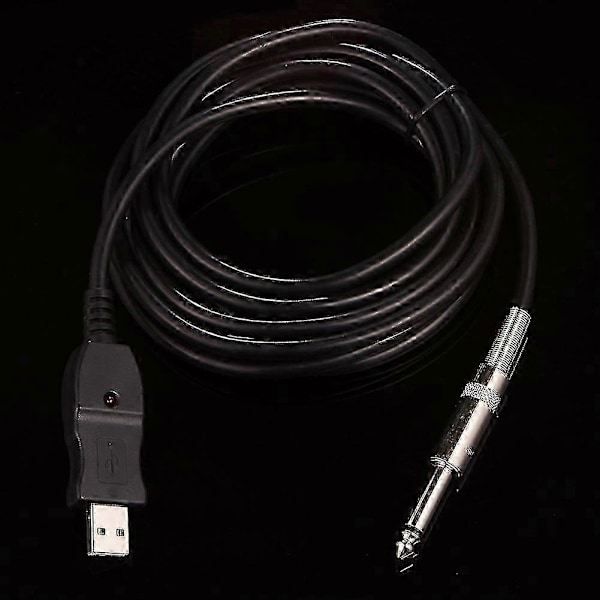 Kitara PC:hen USB-äänityskaapeliadapterimuunninliitäntä 6,5 mm