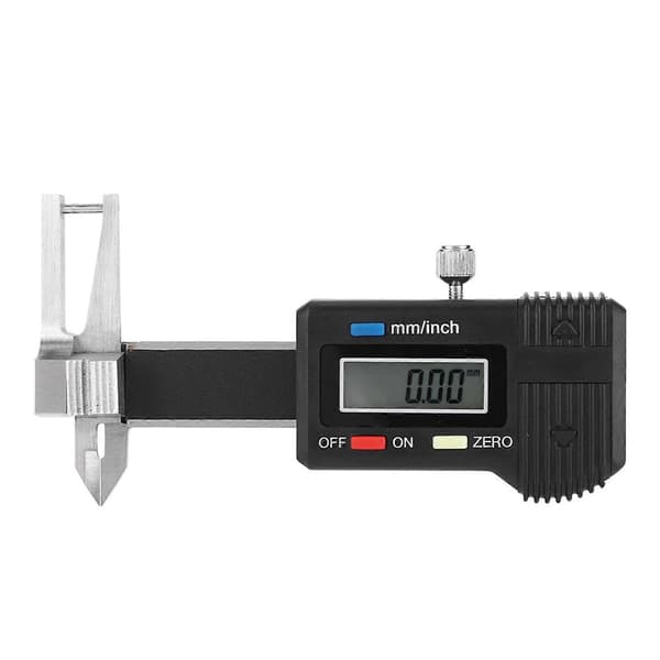 Mikro Elektronisk Digital Display Triple Brug Lineal Tykkelsesmåling Caliper Måler 0~25mm
