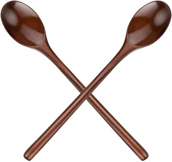 2 stycken - träsked, ekologisk träsked, ekologisk nat