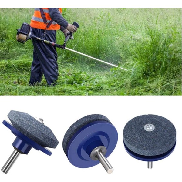 2-pack 50 mm Gräsklipparbladsslipare för Handborr och Verktyg