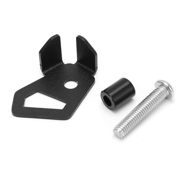 Motorcykel Bag ABS Sensor Beskyttelsesdæksel Aluminium Legering Erstatning til YAMAHA TENERE700 XTZ690 2019?2021 Sort