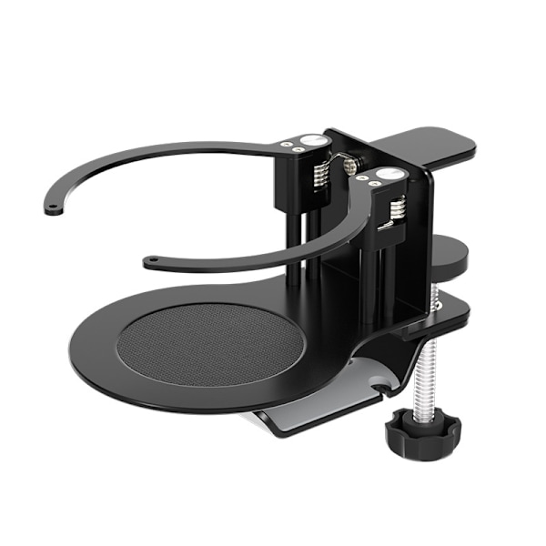 ##/Hodetelefonholder 3-i-1 Under Desk Klemme Kontroller Stativ##/