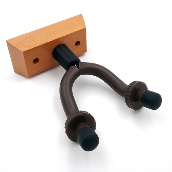 1 Gitarreveggkrok med universelle polstrede armer Holder kroker for