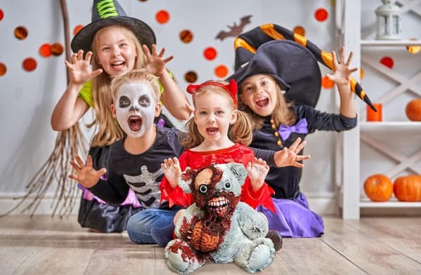 Halloween Dekoration, Halloween Blodig Bjørn, Halloween Horror Ted