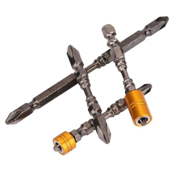 3/4 st Halkfri Elektrisk Skruvmejsel 65/110mm Magnetisk Krysskruvmejsel Bits Set (4 st)