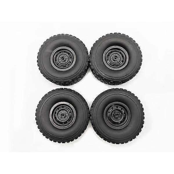 4 st/set HengLong WPL C34 Fyrhjulsdrift FJ40 Cruiser RC Bildelar Hjul Däck
