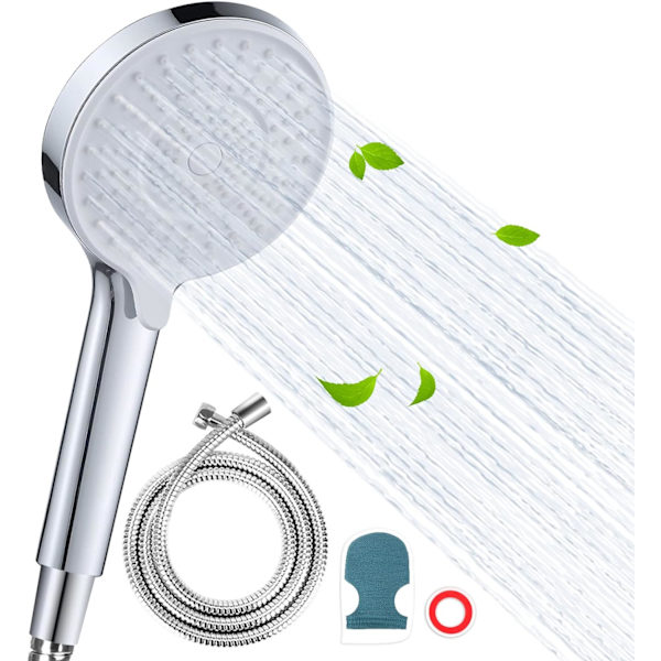 Limeskalanesto Showerpää - Suihkupää Letkulla - Kylpyhuone