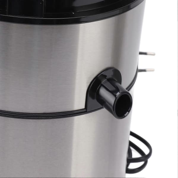 Elektrisk Juicer 500W Stor Åbning Fuldautomatisk 2 Hastigheder Rustfrit Stål Masticating Juicer til Hjemmekøkken