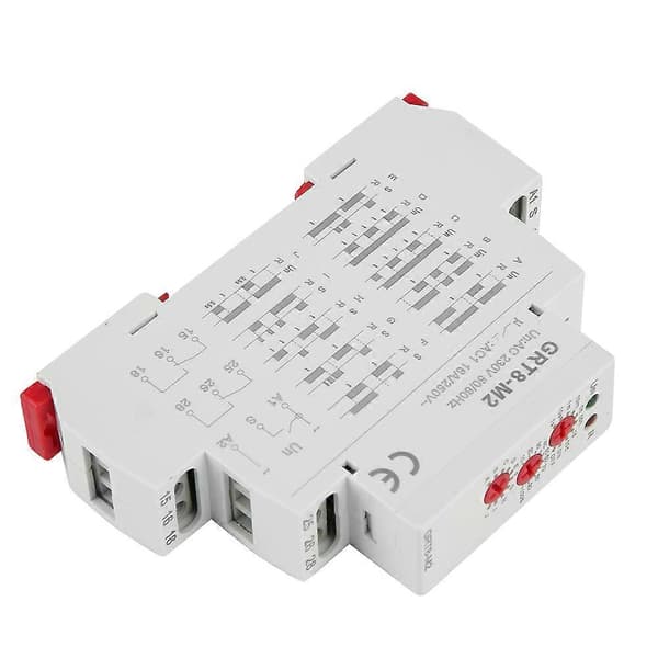 GRT8-M2 Monitoiminen viiverele 10 toiminnolla DIN-kiskoon asennettava AC 220V
