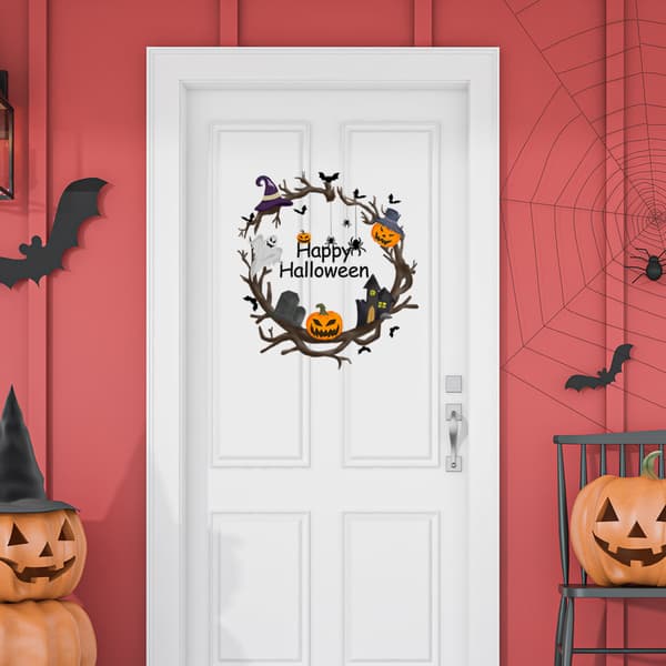 ##/Halloween väggdekal, 30 x 30 cm##/