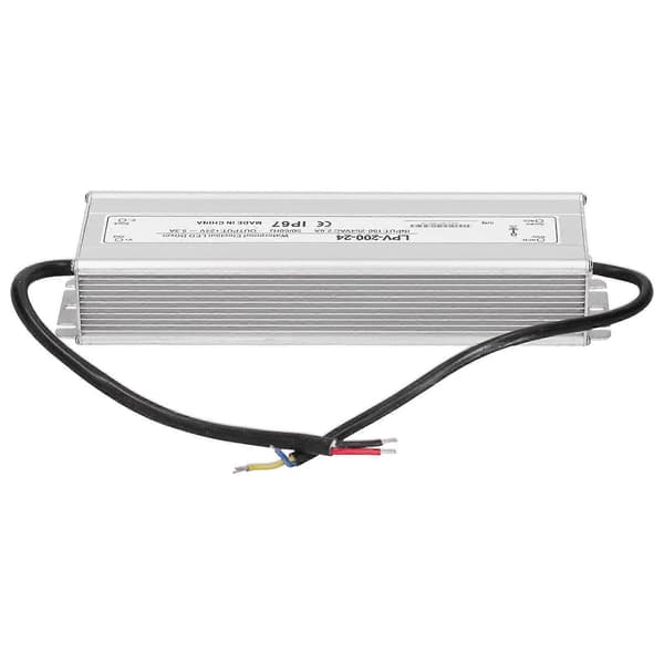 BERM LED Driver Elektronisk 200W Vanntett Strømforsyning Transformator Adapter LPV-200-24 DC24V