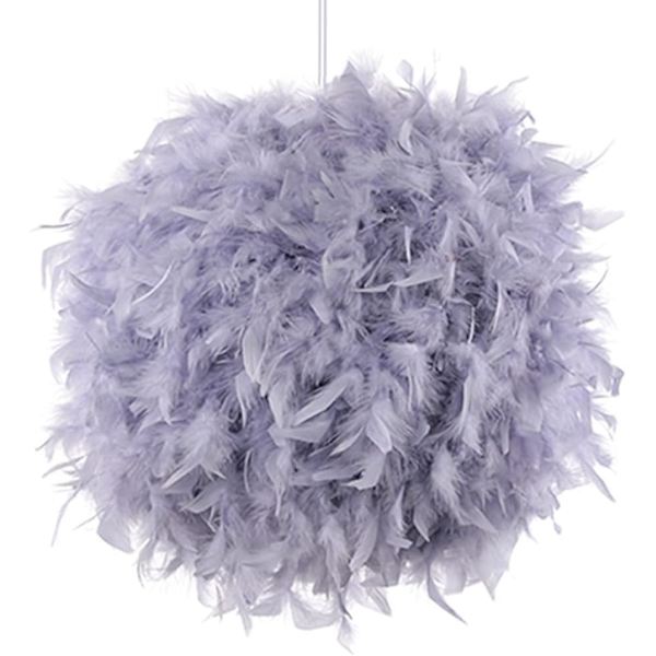Fjäderpendellampa, Modern 30CM Sfär Chandelier, E27 Tak
