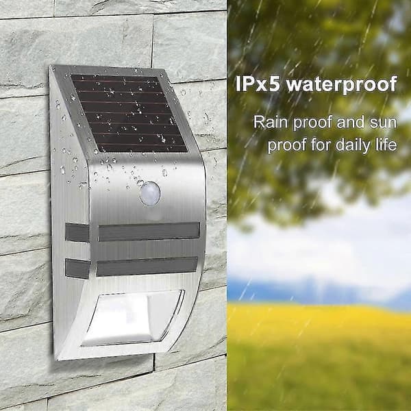1 stk. Trådløs Solar Lampe Have Udendørs Væglamper, Super Lys Led Lys Natlys Sti Lys Sikkerhedslys