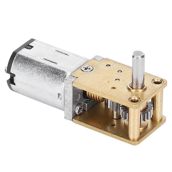 Mini Micro Metallgir Motor N20 DC12V Hastighetsreduksjon CW/CCW Micro Motor27RPM