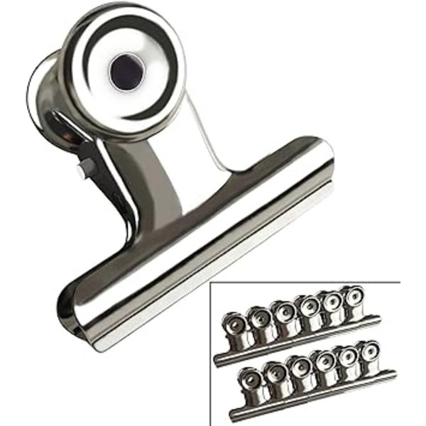 38mm Bulldog Clips Runde Papirbinder Sølv Rustfrit Stål Fil