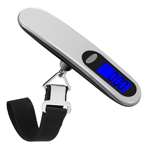 Reisevekt for bagasje, bærbar digital bagasjevekt maks 50 kg/110 lb