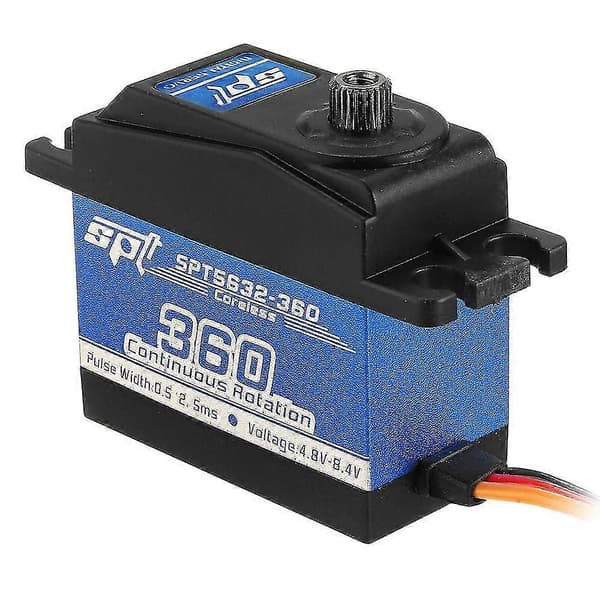 SPT Servo SPT5632-360 Coreless Digital Servo Metal Gear Lager Moment Lineær Ændring Til RC Robot