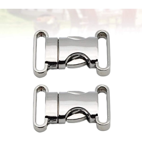 2 kpl Metalliset Sivuvapautus Soljet Säädettävät Pikavapautus Soljet DIY