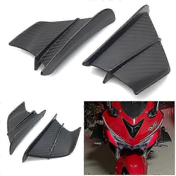 Lämplig för Kawasaki Ninja 400/300/650 Z900 karossfast luftvinge sidovindsavvisare tillbehör