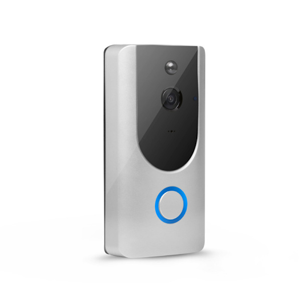 Trådlös Videodörrklocka Wifi Smart Dörrklocka Hd 1080p Kamera