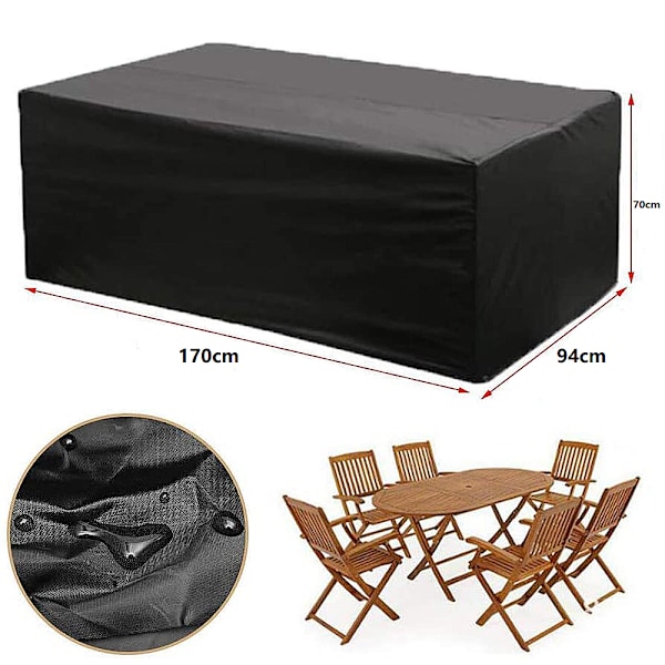 ##/Trädgårdsmöbelskydd Vattentätt Trädgårdsbordskydd Presenning G##/