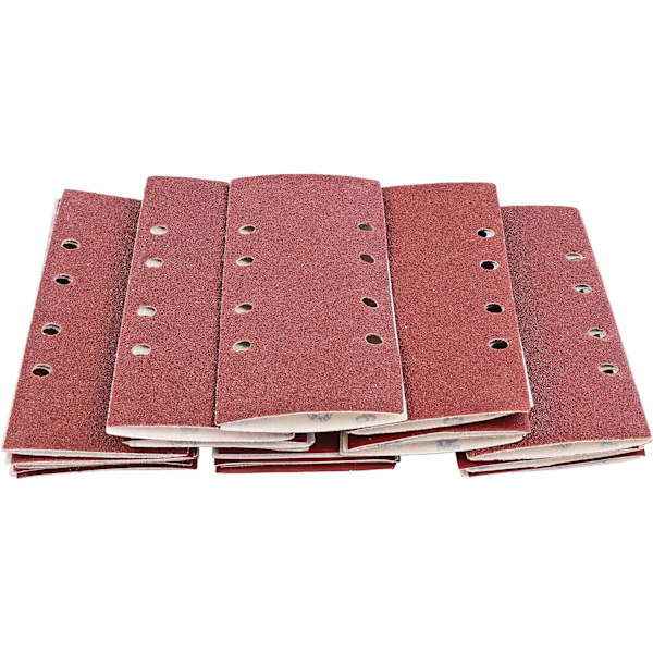 Hiomapapereita hiomakoneelle, 93mm x 230mm. 35 kpl setti
