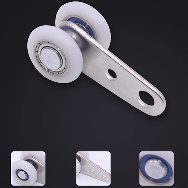 10-pakning 49 x 22 mm metalltrinser med 2 plastdekk for skyving